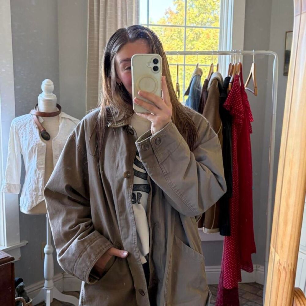 Women's Brown and Khaki Jacket
